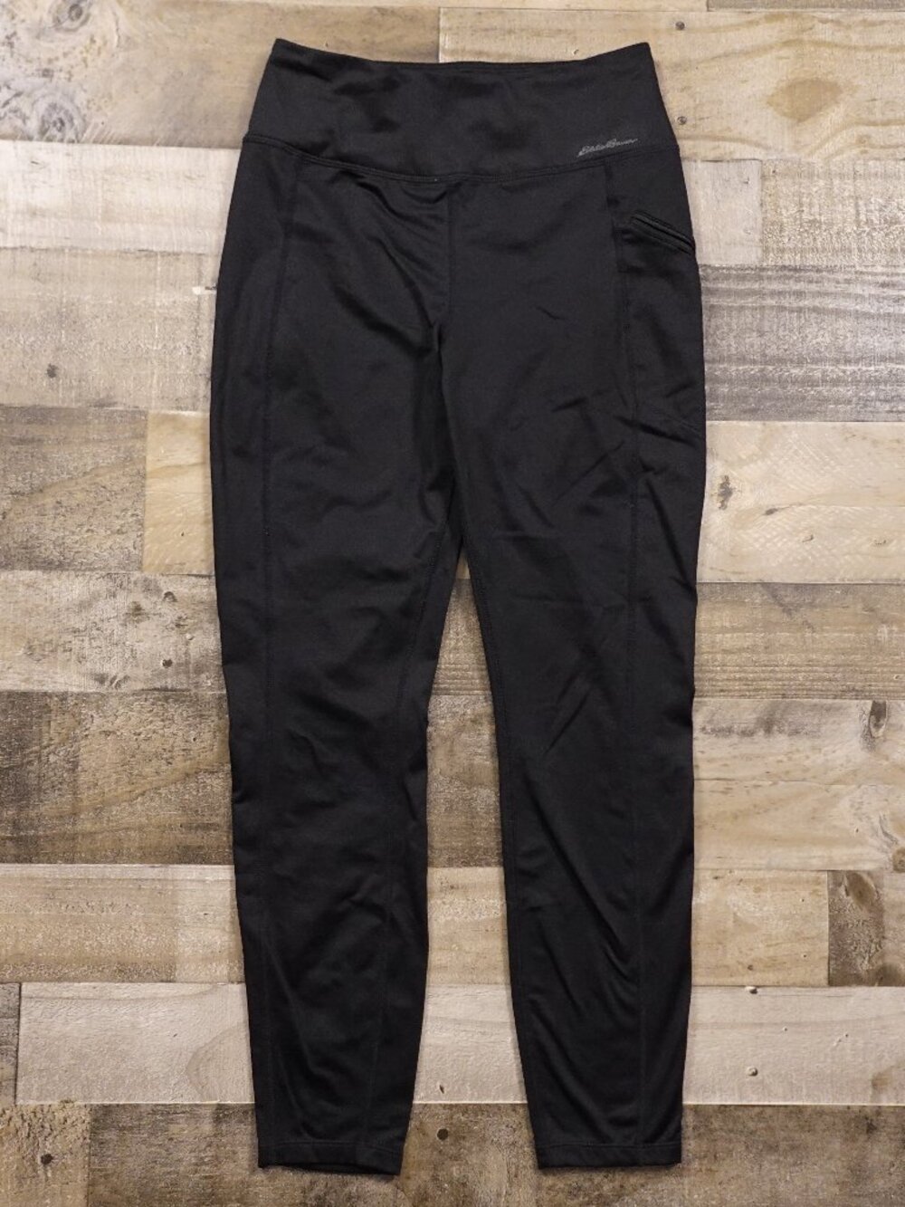 Eddie Bauer Trail Tight Leggings Women’s Small Black Athletic Hiking 26”
